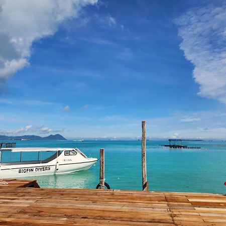 Bigfin Water Bungalow Hotell Semporna Eksteriør bilde