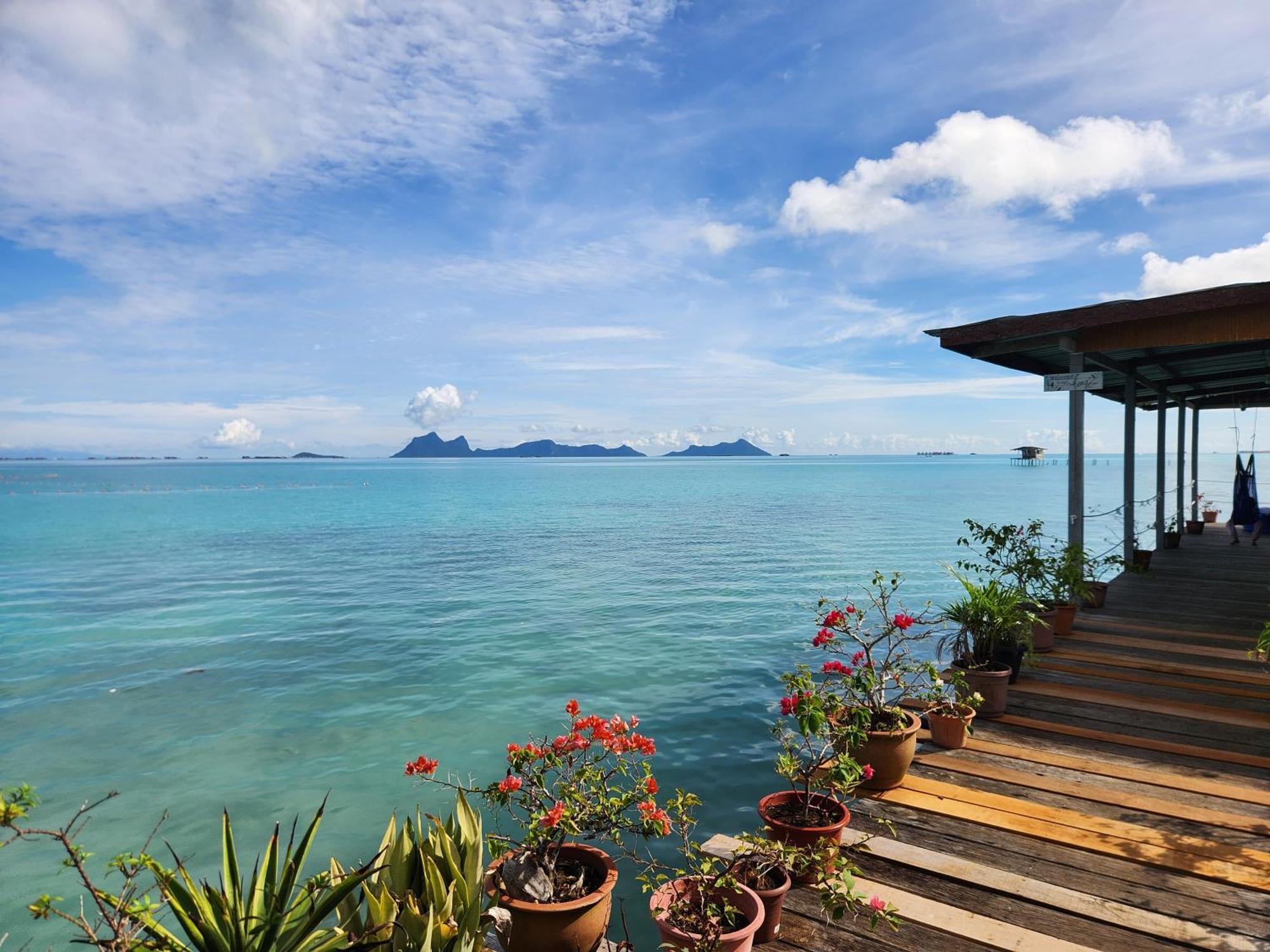 Bigfin Water Bungalow Hotell Semporna Eksteriør bilde